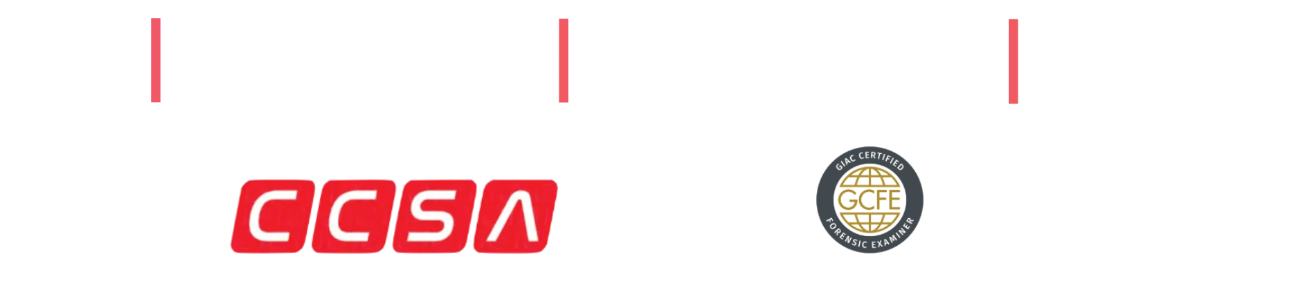 Certifications: CEH, CCISO, ECSA, CCSA, GCFE